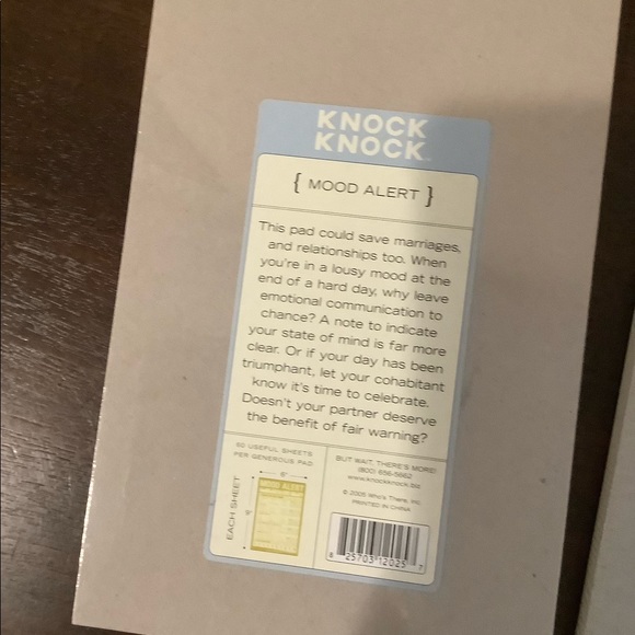 4 New Funny Knock Knock Note Pads π - Picture 9 of 9
